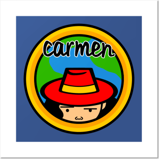 Carmen Posters and Art